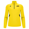 Irish Minibike Championship Piave 1/4 Zip - Yellow - Macron - Stash Shop