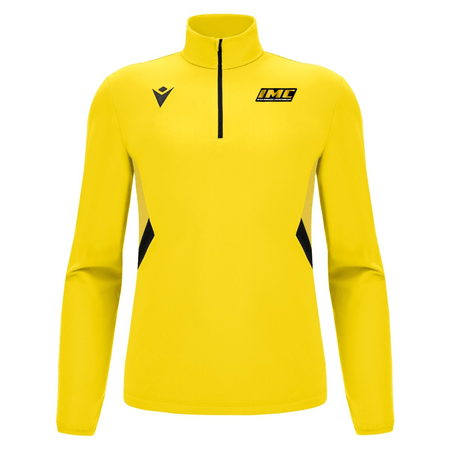 Irish Minibike Championship Piave 1/4 Zip - Yellow - Macron - Stash Shop