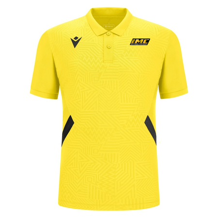 Irish Minibike Championship Rap Polo - Yellow - Macron - Stash Shop