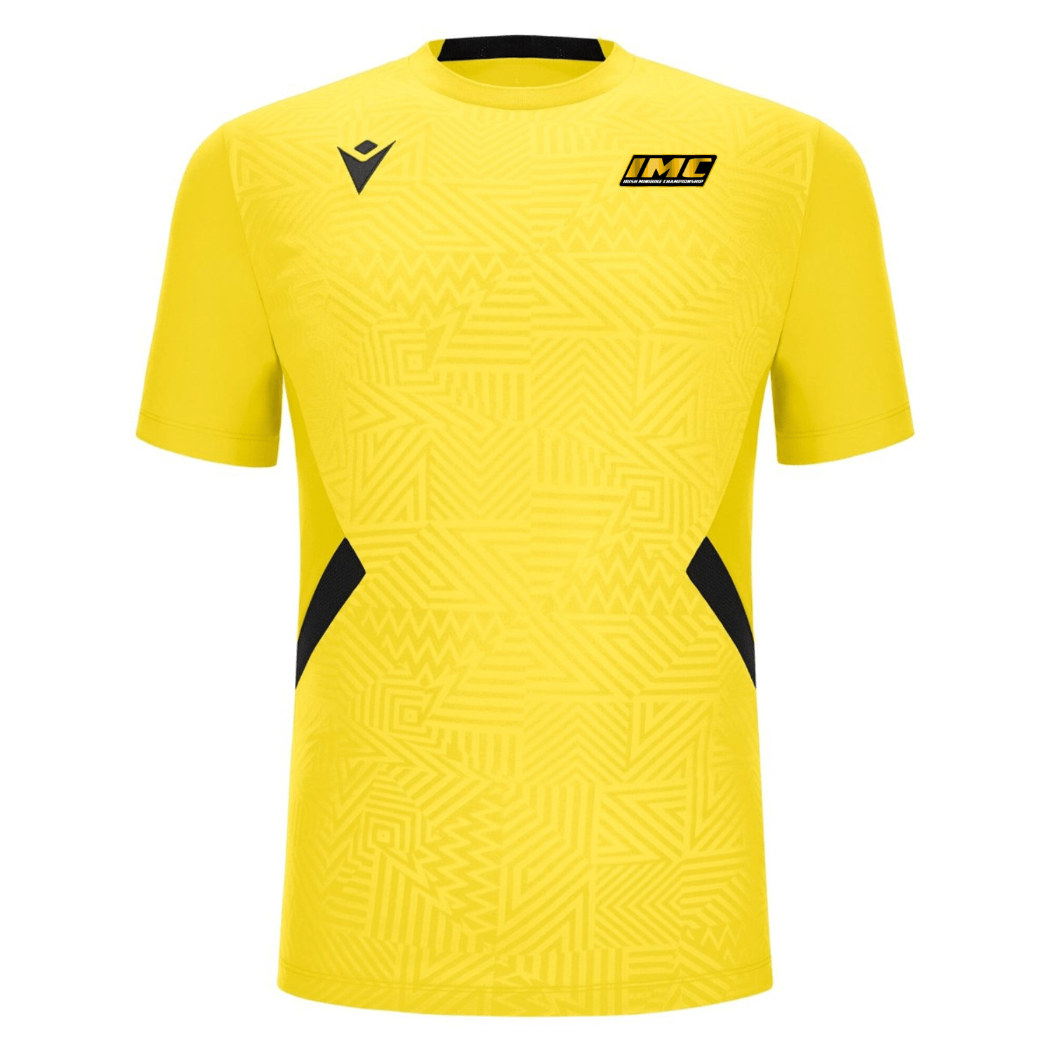 Irish Minibike Championship Shedir T-Shirt - Yellow - Macron - Stash Shop