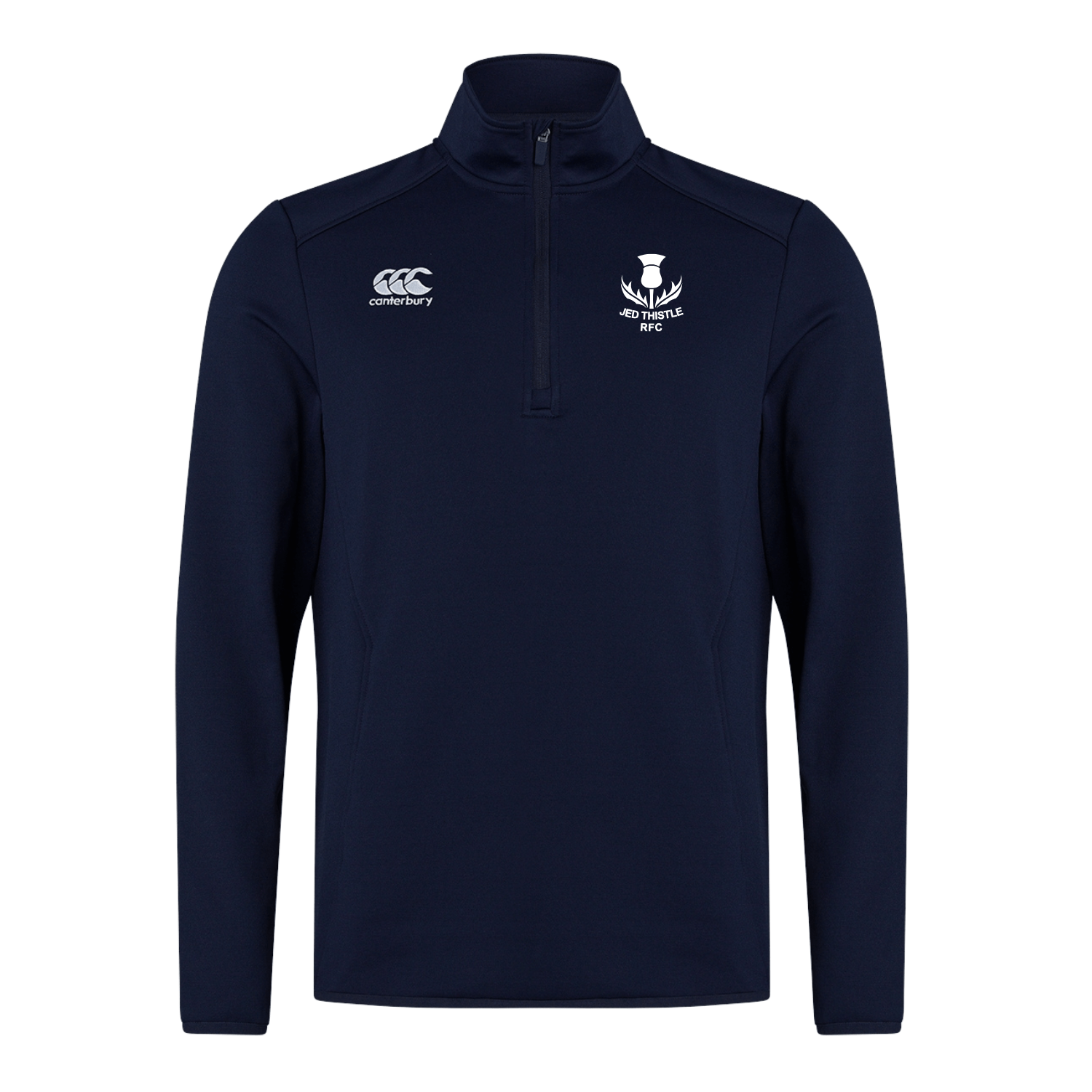 Jed Thistle Rugby Club - 1/4 Zip Midlayer - Canterbury - Stash Shop