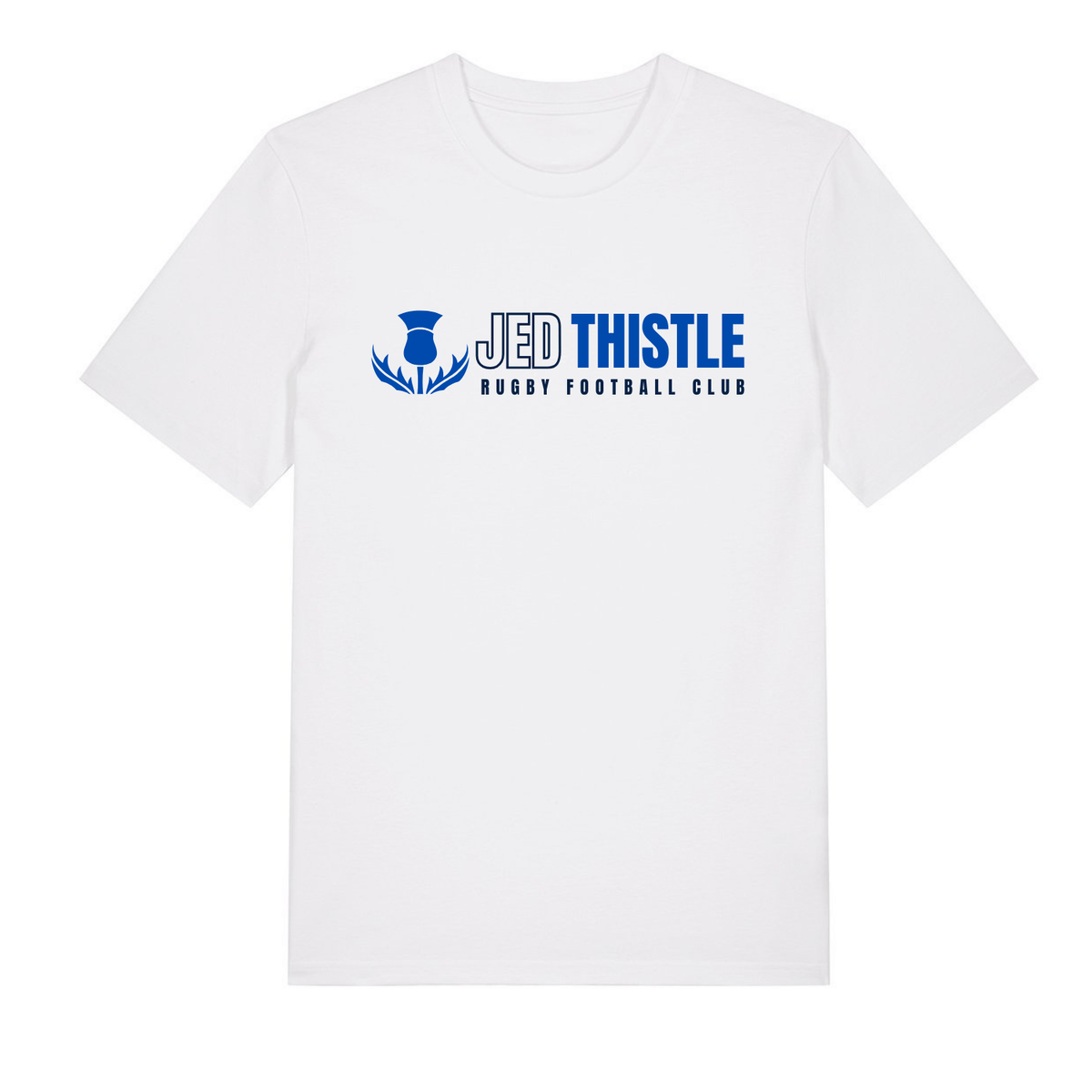 Jed Thistle Rugby Club - Cotton Graphic Tee - White - Stash Inc. - Stash Shop