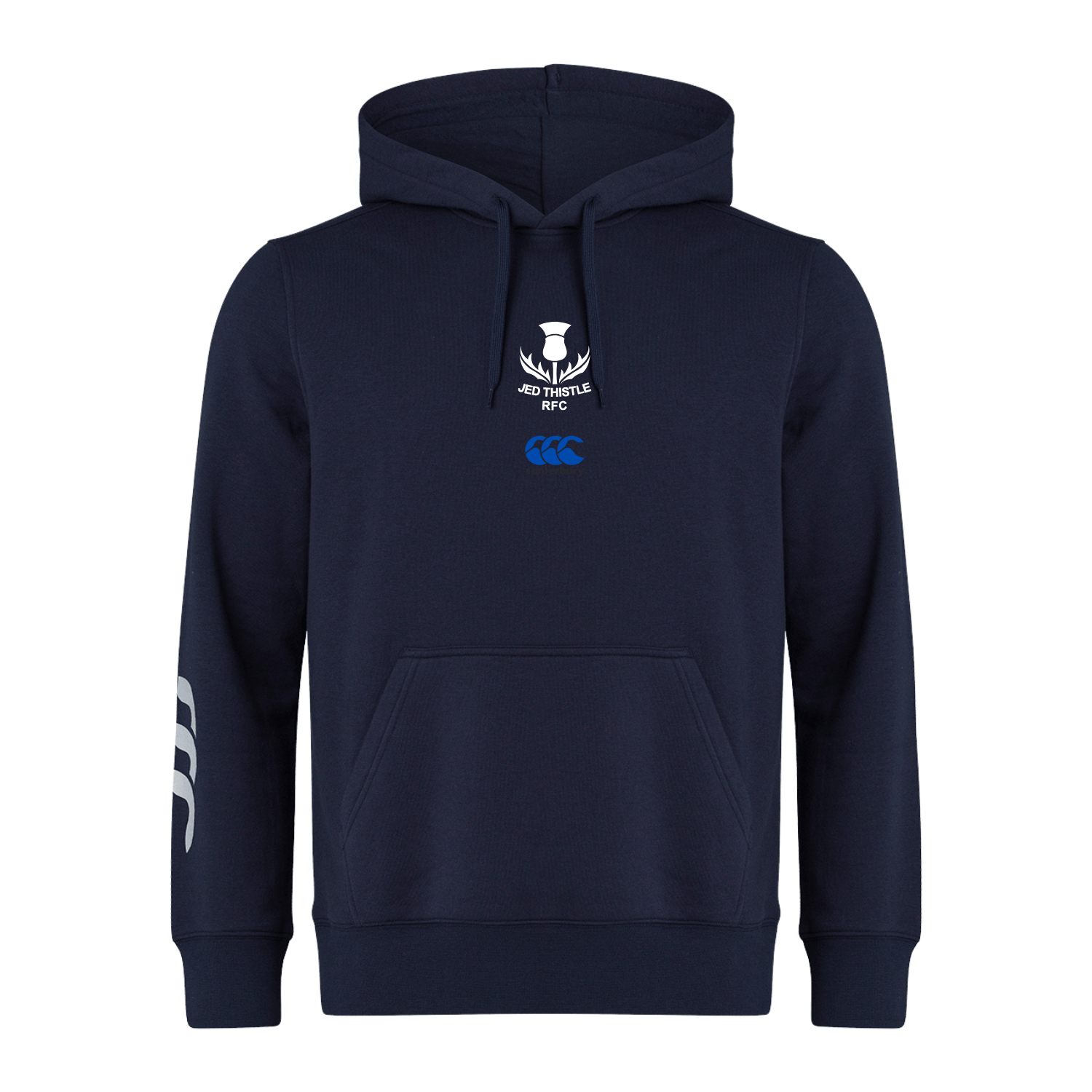 Jed Thistle Rugby Club - Hoodie - Navy - Canterbury - Stash Shop