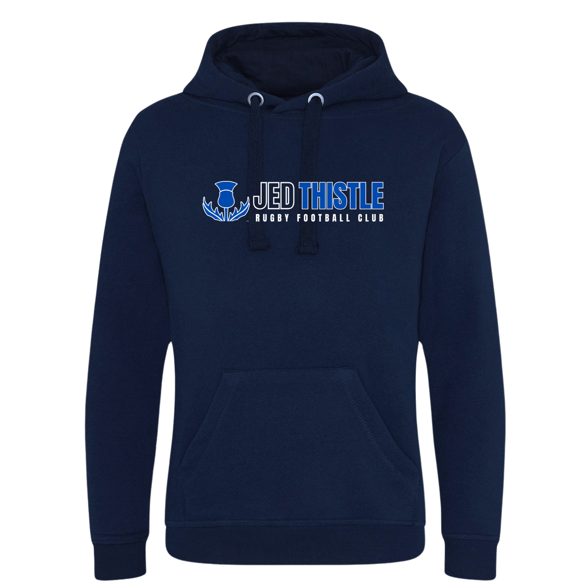 Jed Thistle Rugby Club - Logo Graphic Hoody - Navy - Stash Inc. - Stash Shop