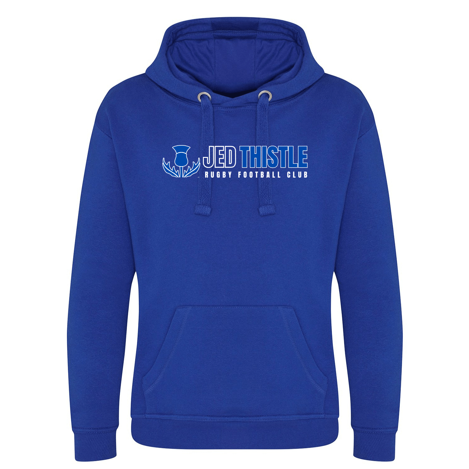 Jed Thistle Rugby Club - Logo Graphic Hoody - Royal - Stash Inc. - Stash Shop