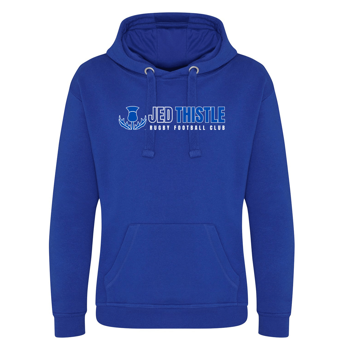 Jed Thistle Rugby Club - Logo Graphic Hoody - Royal - Stash Inc. - Stash Shop
