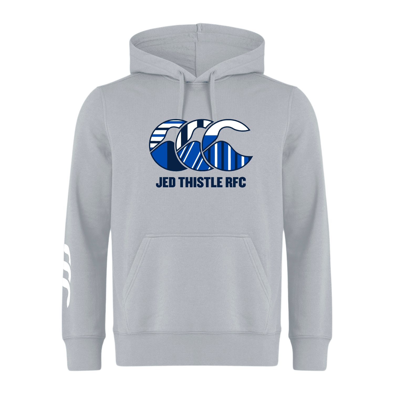 Jed Thistle Rugby Club - Uglies Hoodie - Grey - Canterbury - Stash Shop