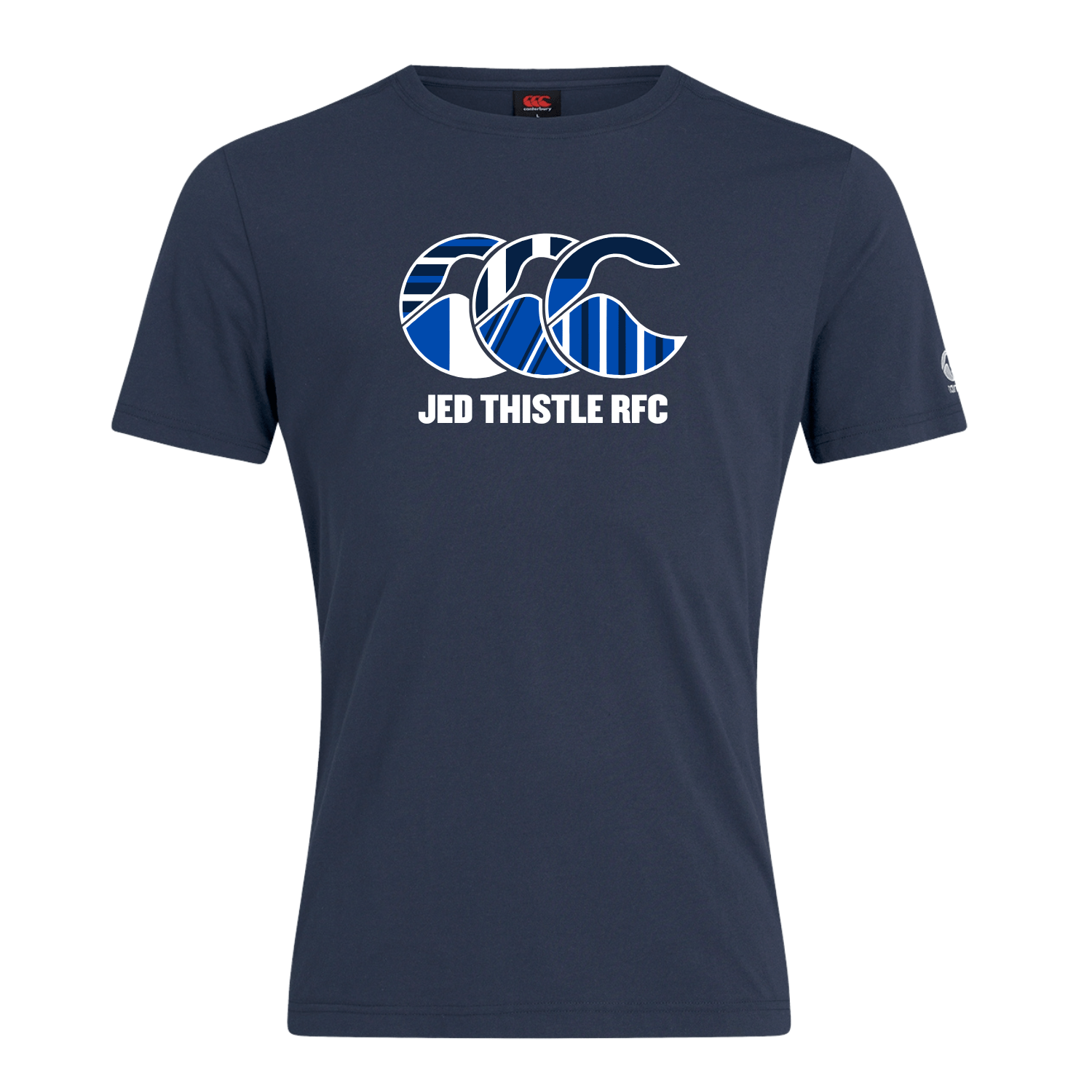 Jed Thistle Rugby Club - Uglies Tee - Navy - Canterbury - Stash Shop