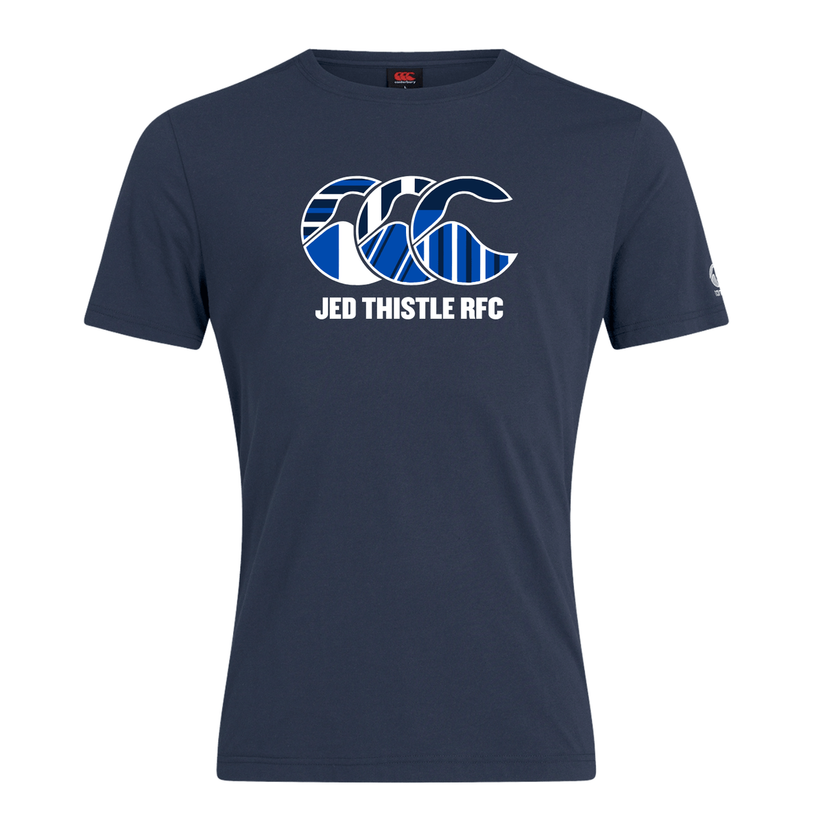 Jed Thistle Rugby Club - Uglies Tee - Navy - Canterbury - Stash Shop
