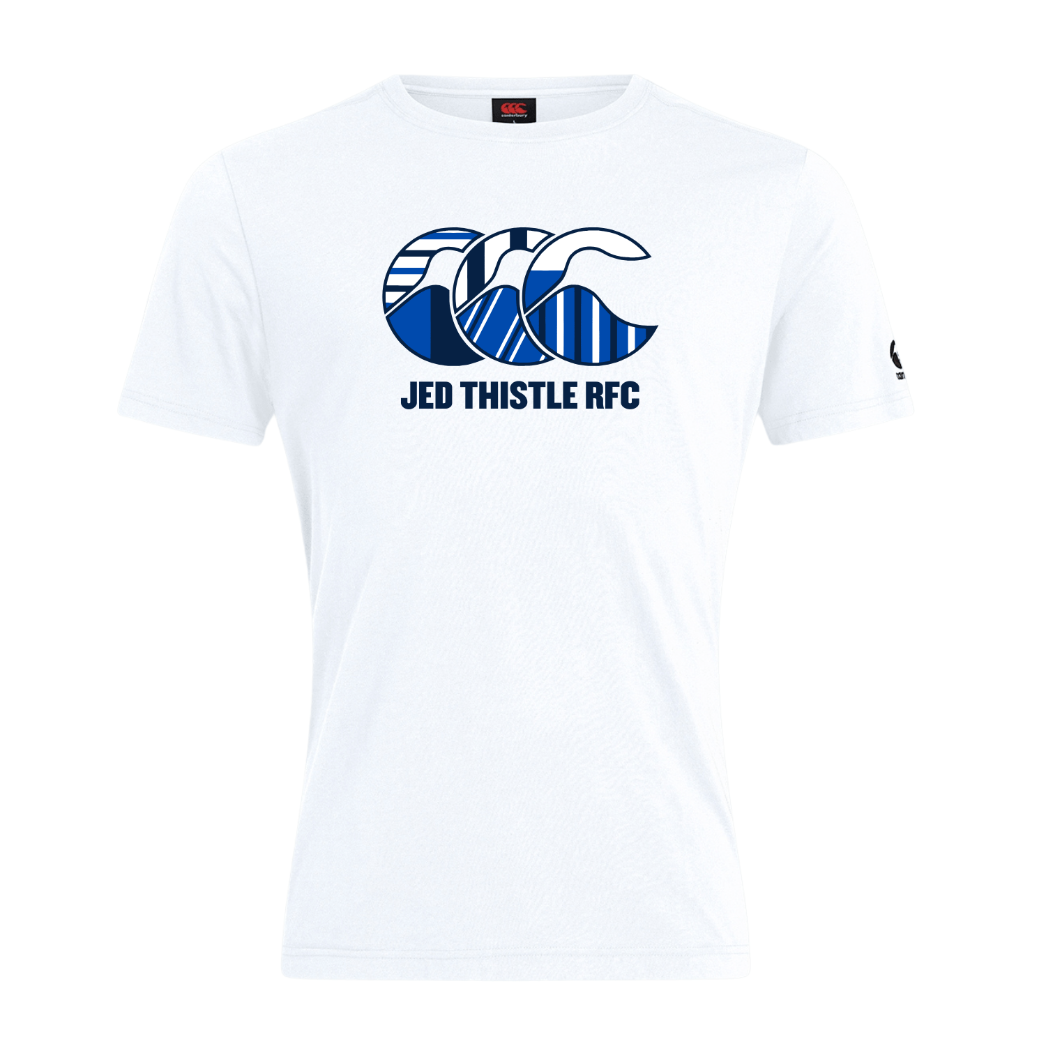 Jed Thistle Rugby Club - Uglies Tee - White - Canterbury - Stash Shop