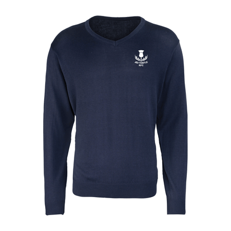 Jed Thistle Rugby Club - V - neck Sweater. - Stash Inc. - Stash Shop