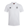 Jed Thistle Rugby Club - Waimak Poloshirt - White - Canterbury - Stash Shop
