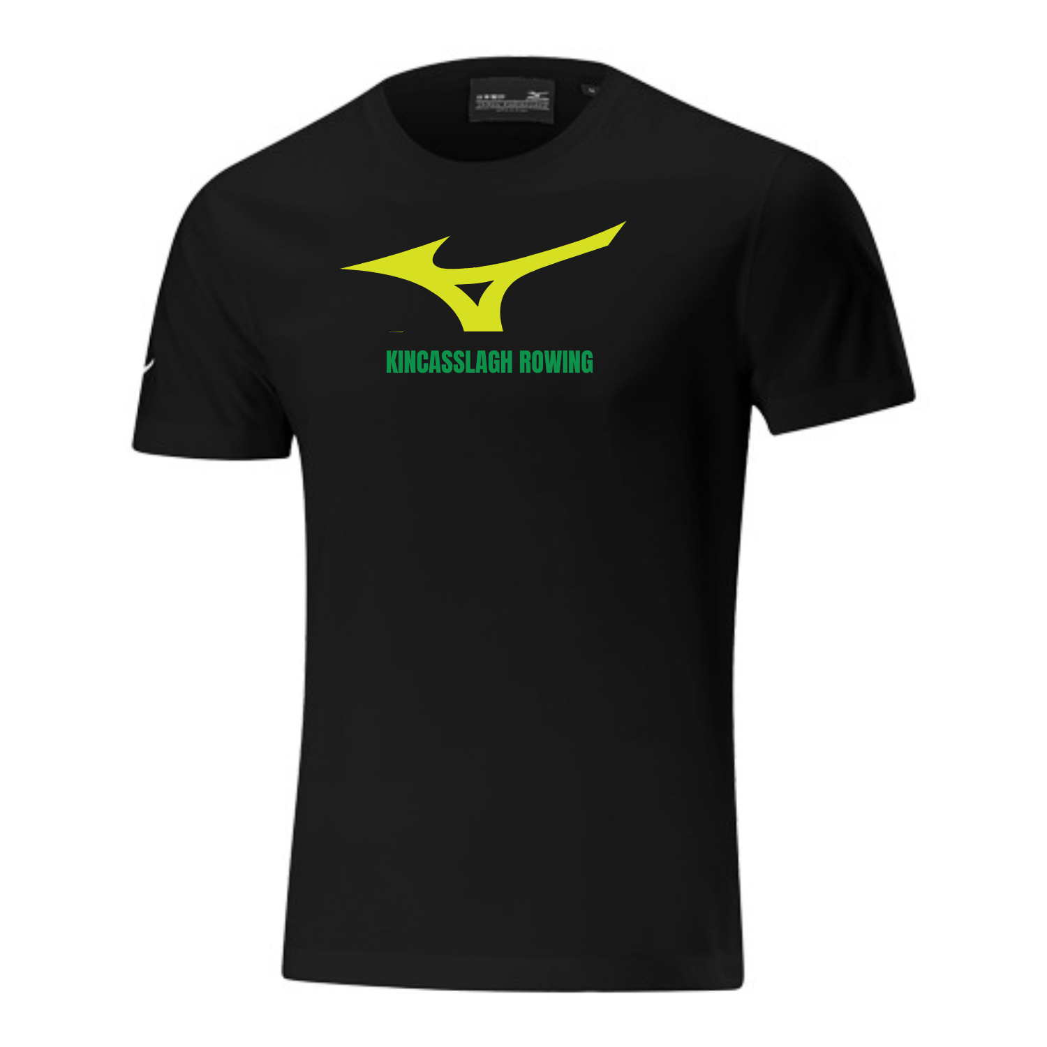 Kincasslagh Rowing Club - Shizuoka Free Time Tee - Black - Mizuno - Stash Shop