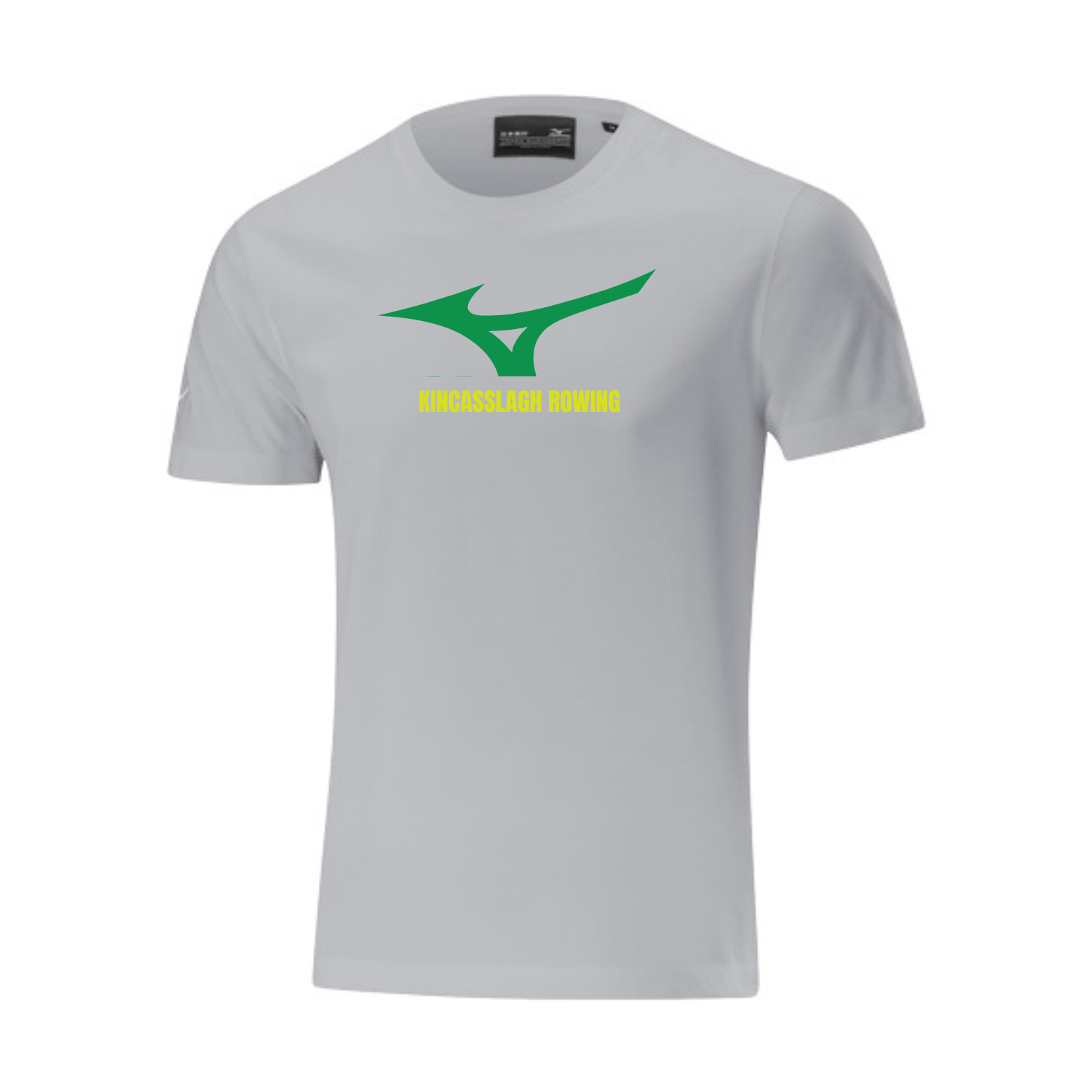 Kincasslagh Rowing Club - Shizuoka Free Time Tee - Grey - Mizuno - Stash Shop