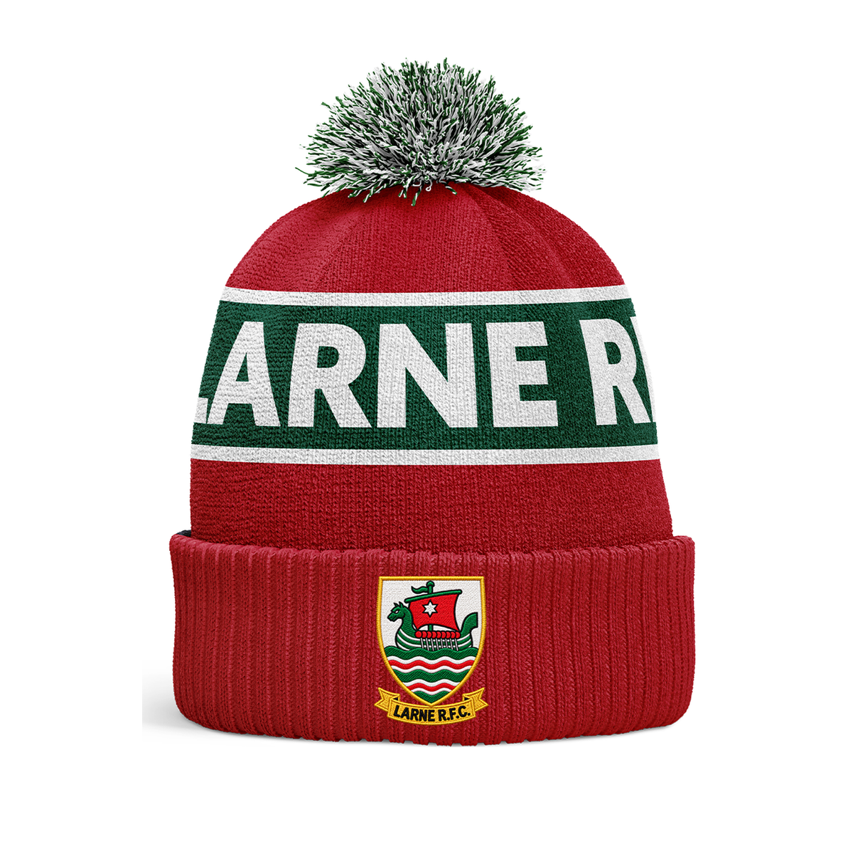 Larne Rugby Club - Custom Bobble
