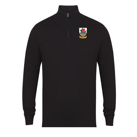 Larne Rugby Club - 1/4 Zip Cotton Jumper - Stash Inc. - Stash Shop