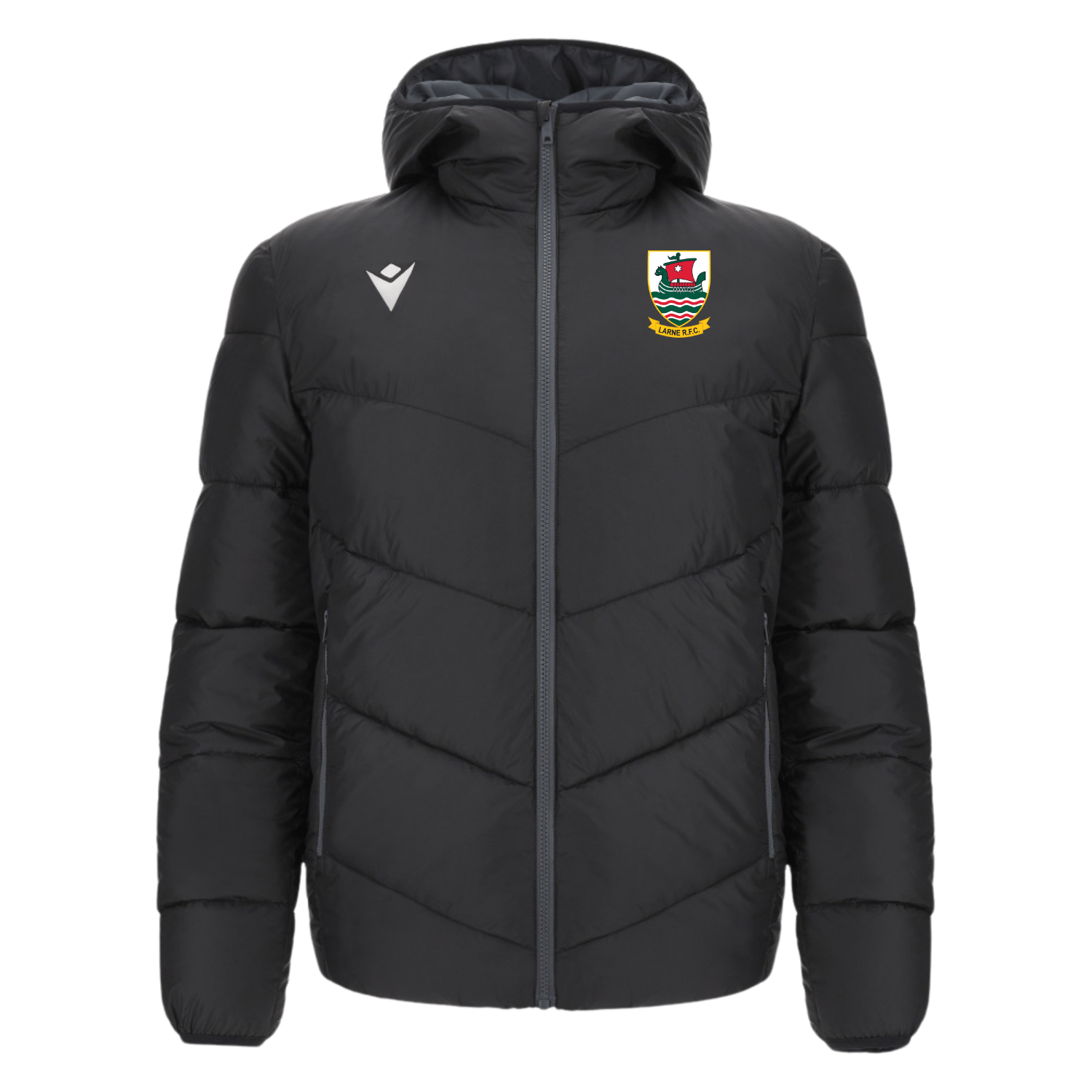 Larne Rugby Club - Arctic Bomber Jacket - Macron - Stash Shop