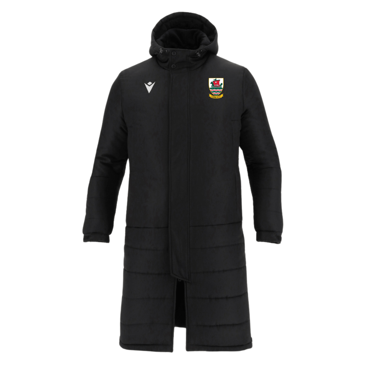 Larne Rugby Club - Bench Coat - Macron - Stash Shop