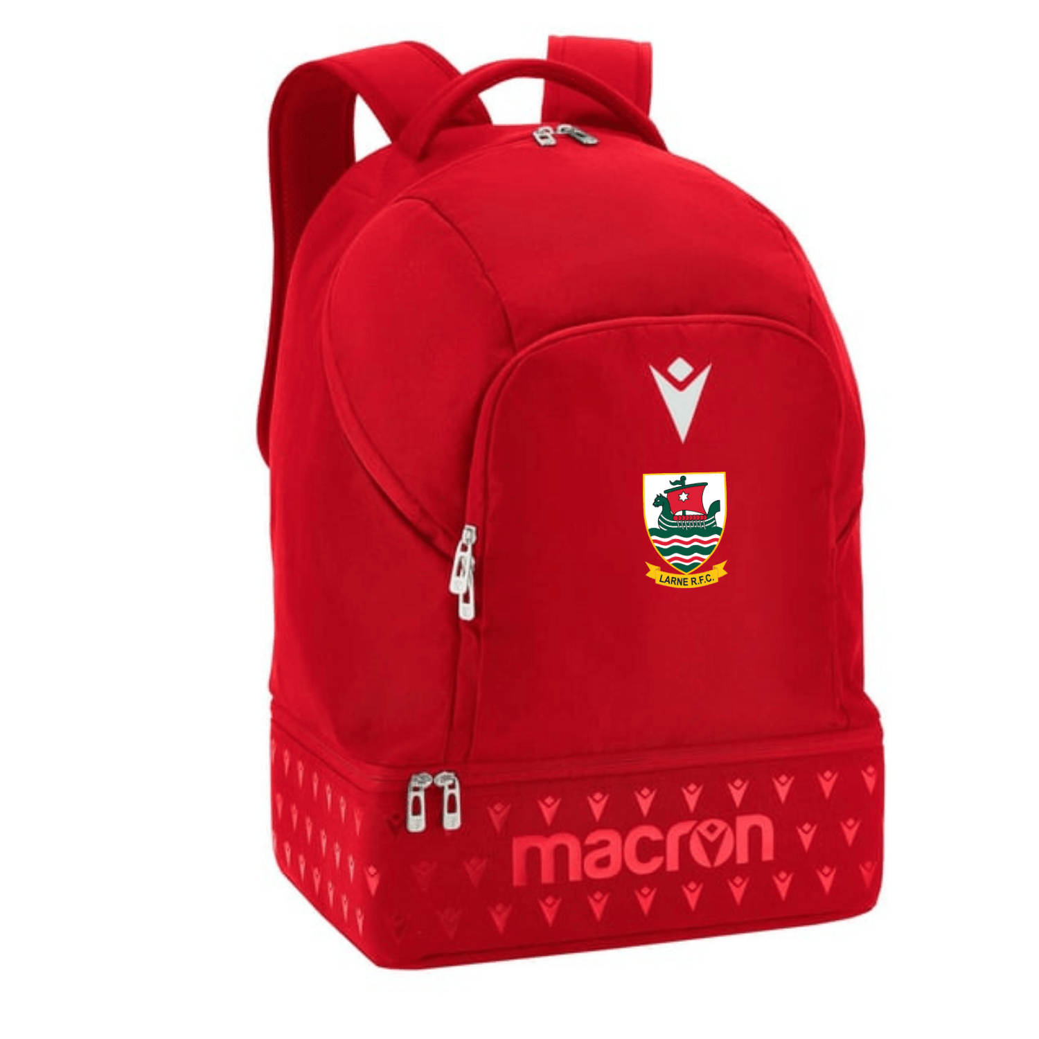 Larne Rugby Club - Club Backpack - Macron - Stash Shop