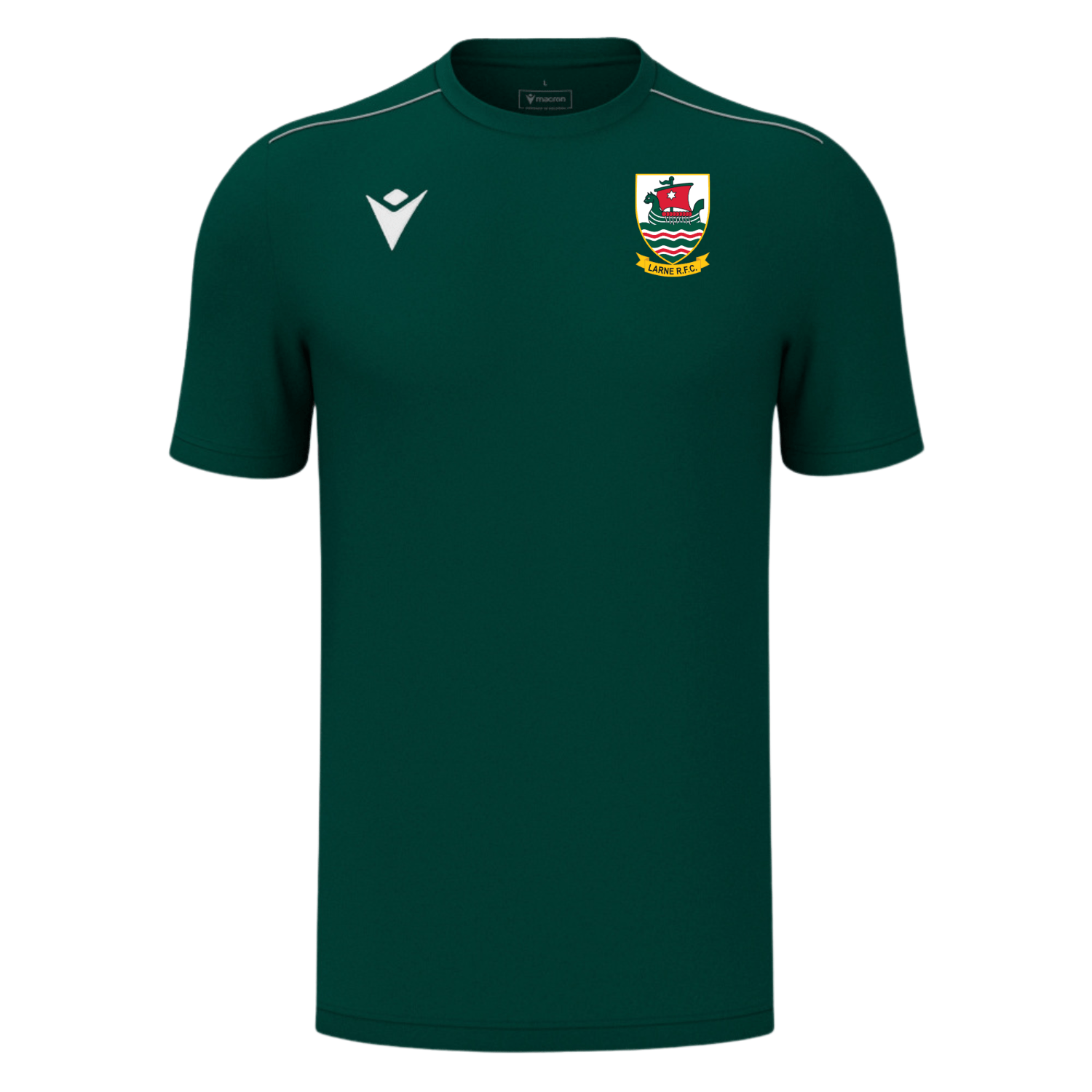 Larne Rugby Club - Core Poly Tee - Macron - Stash Shop