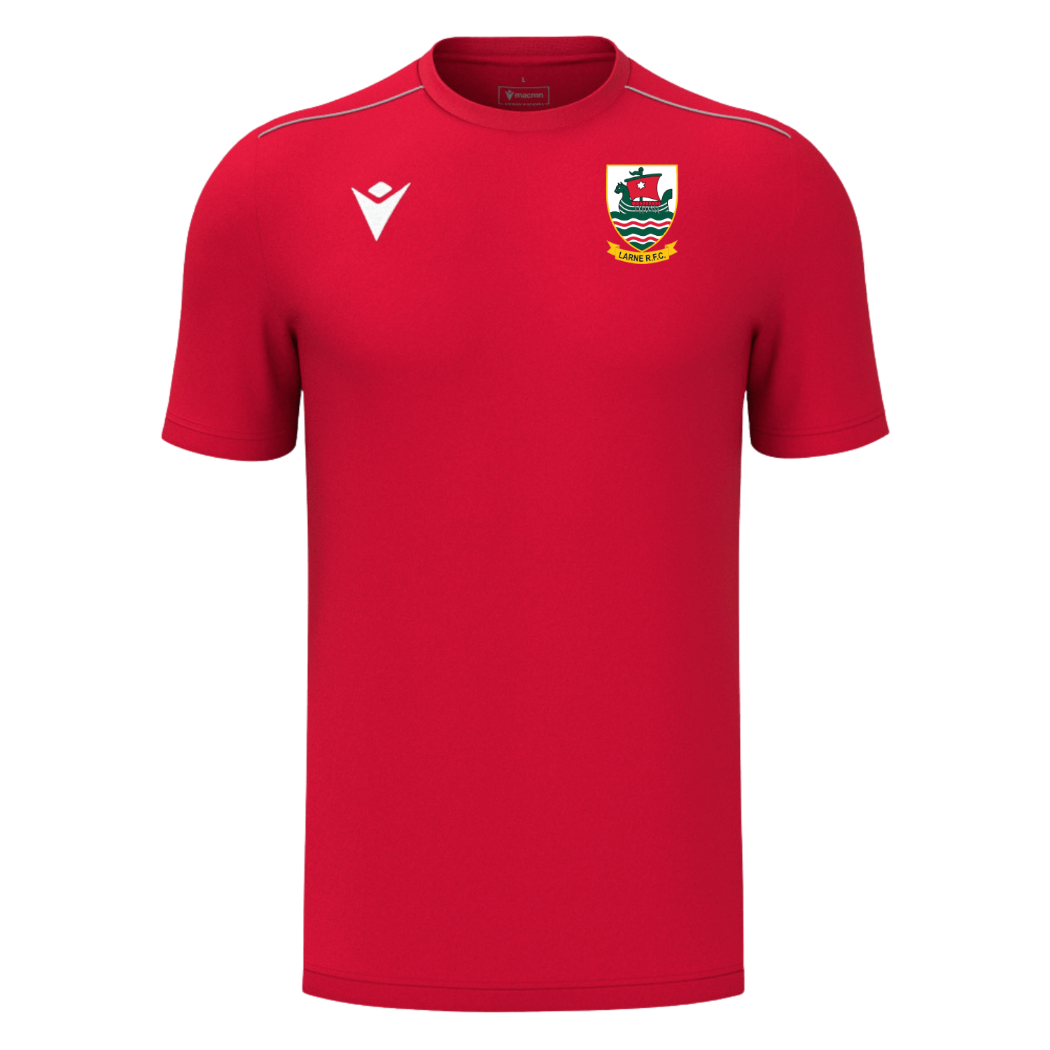 Larne Rugby Club - Core Poly Tee - Macron - Stash Shop