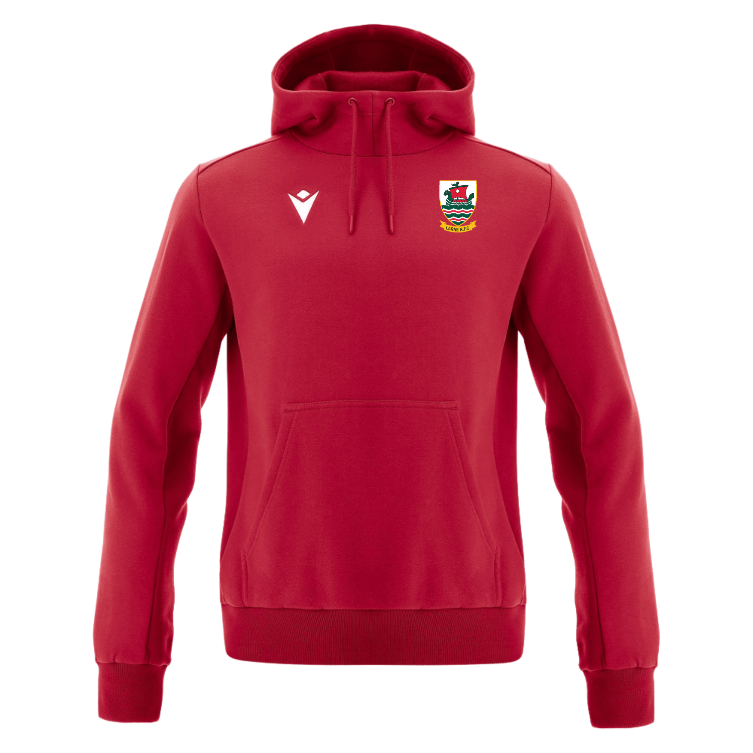 Larne Rugby Club - Cotton Hoodie - Macron - Stash Shop