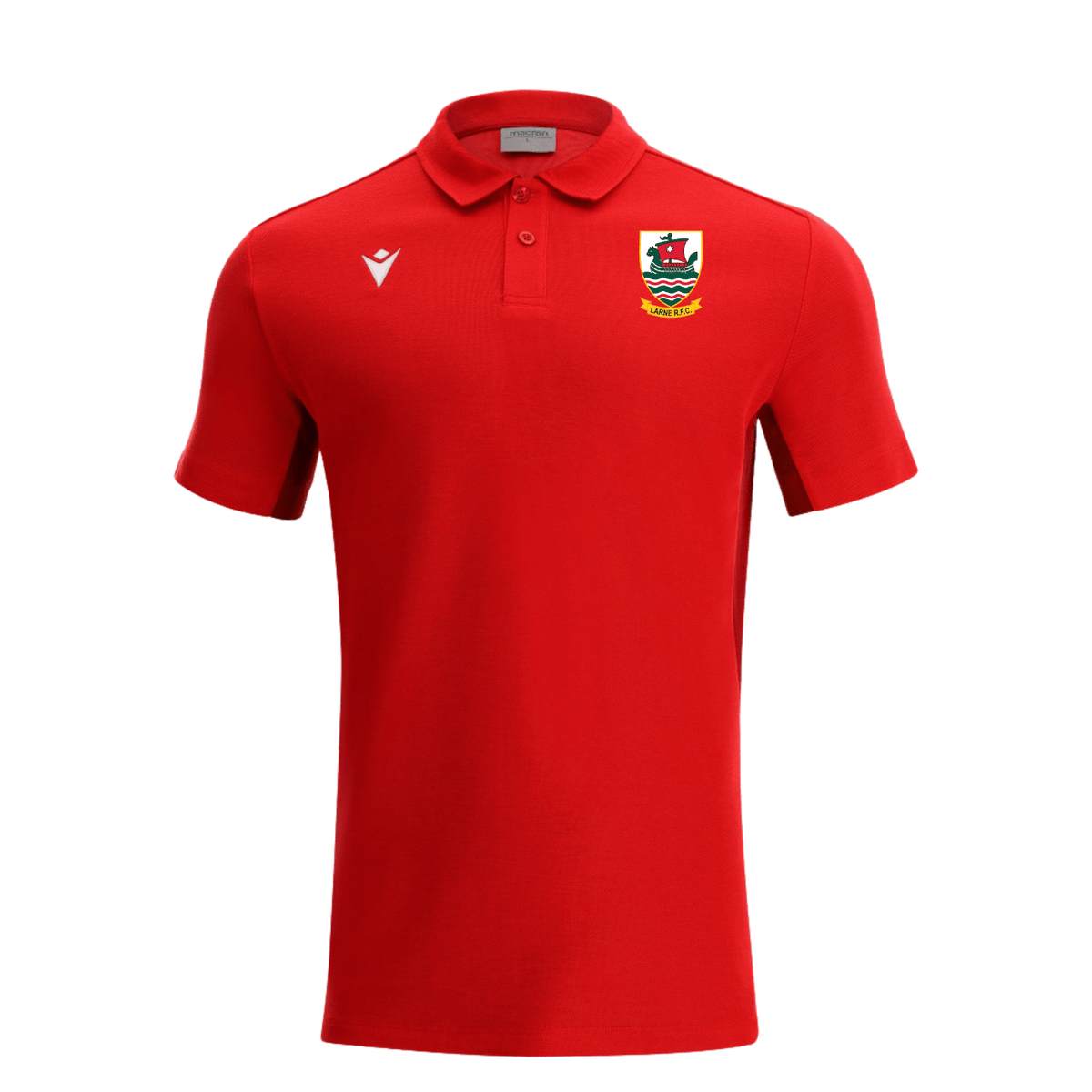 Larne Rugby Club - Cotton Polo - Macron - Stash Shop