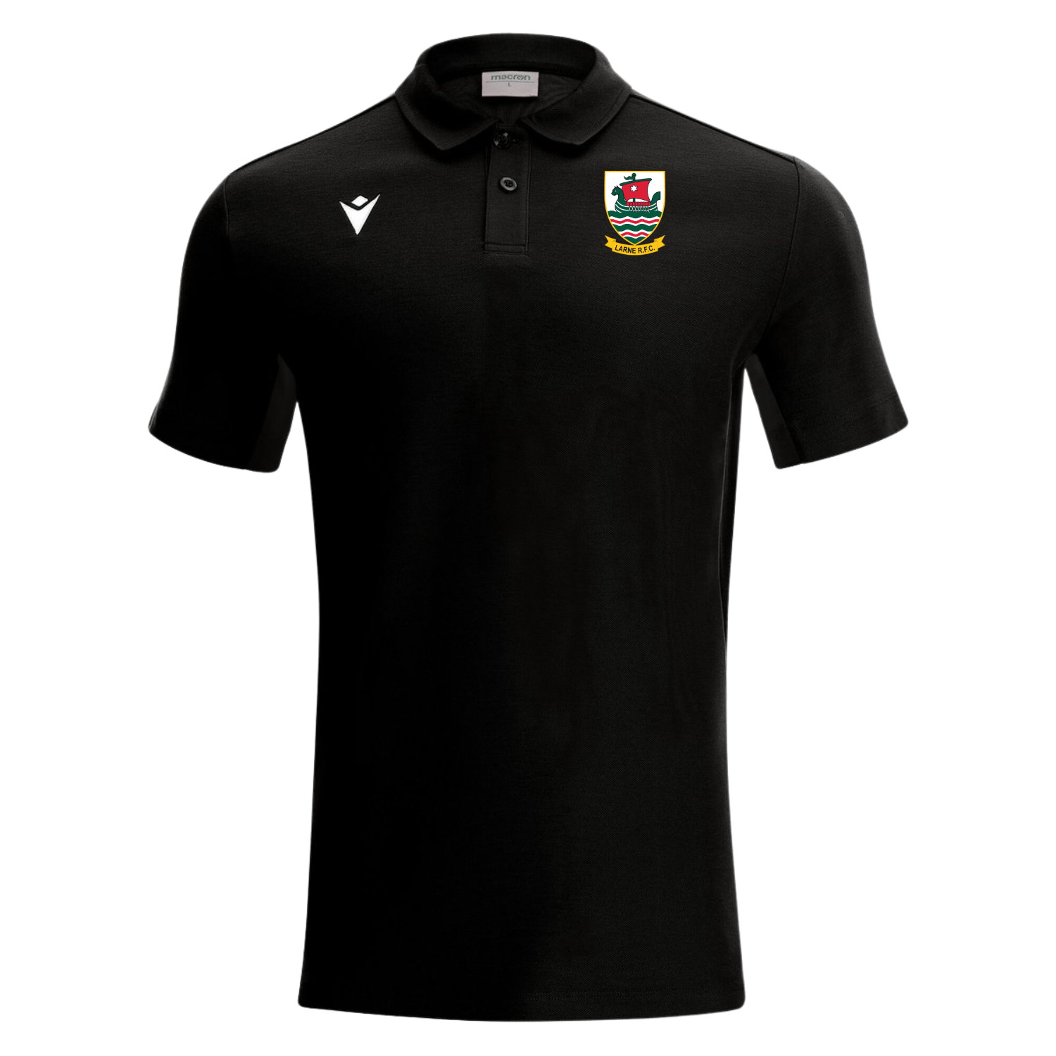 Larne Rugby Club - Cotton Polo - Macron - Stash Shop
