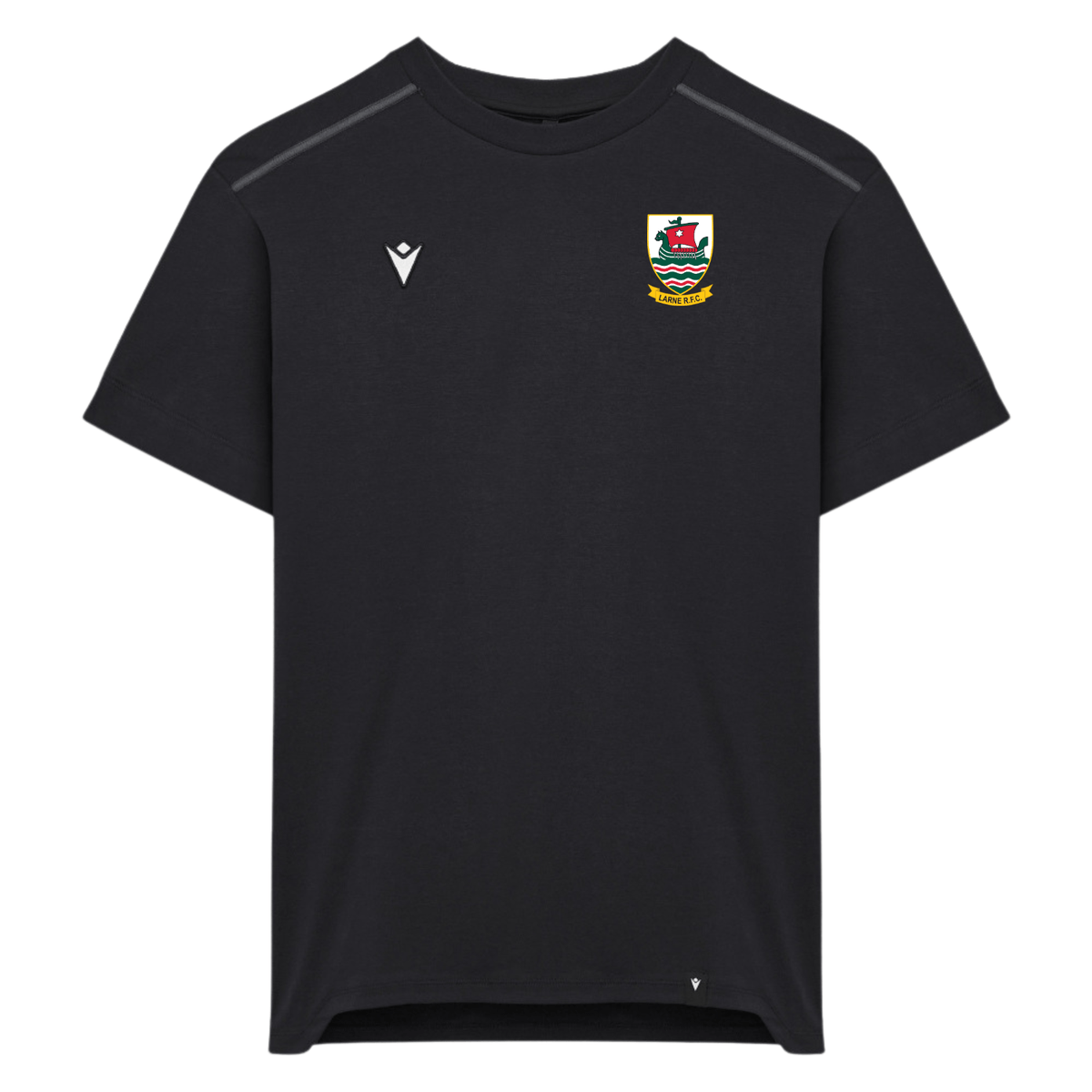 Larne Rugby Club - Elite Cotton Tee - Macron - Stash Shop