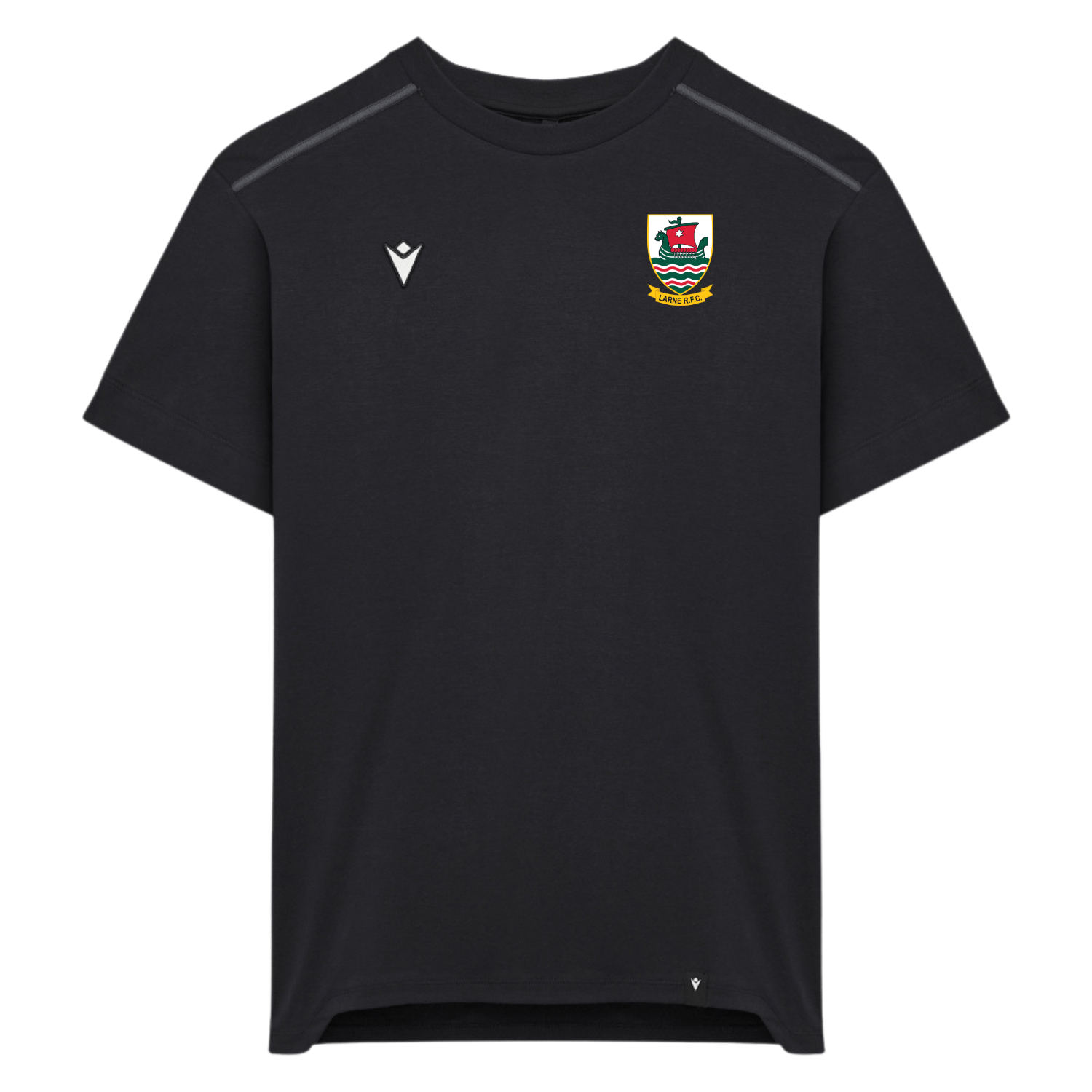 Larne Rugby Club - Elite Cotton Tee - Macron - Stash Shop