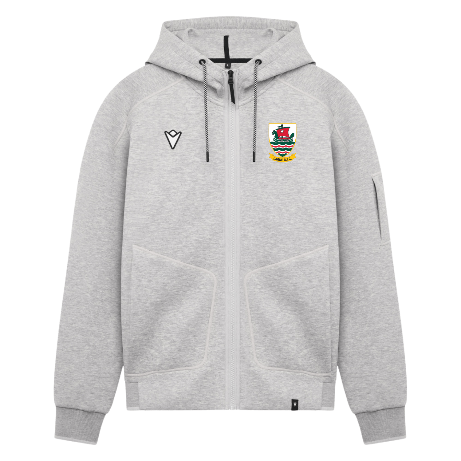 Larne Rugby Club - Elite Hoodie - Macron - Stash Shop