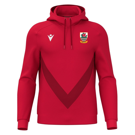 Larne Rugby Club - Heavy Cotton Hoodie - Macron - Stash Shop