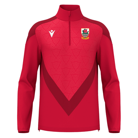 Larne Rugby Club - Poly Chev 1/4 Zip - Macron - Stash Shop