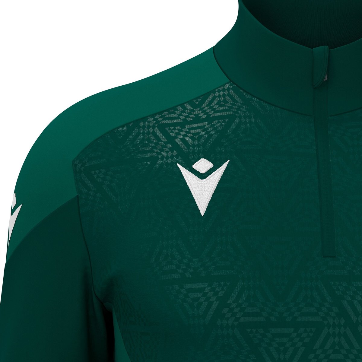 Larne Rugby Club - Poly Chev 1/4 Zip - Macron - Stash Shop