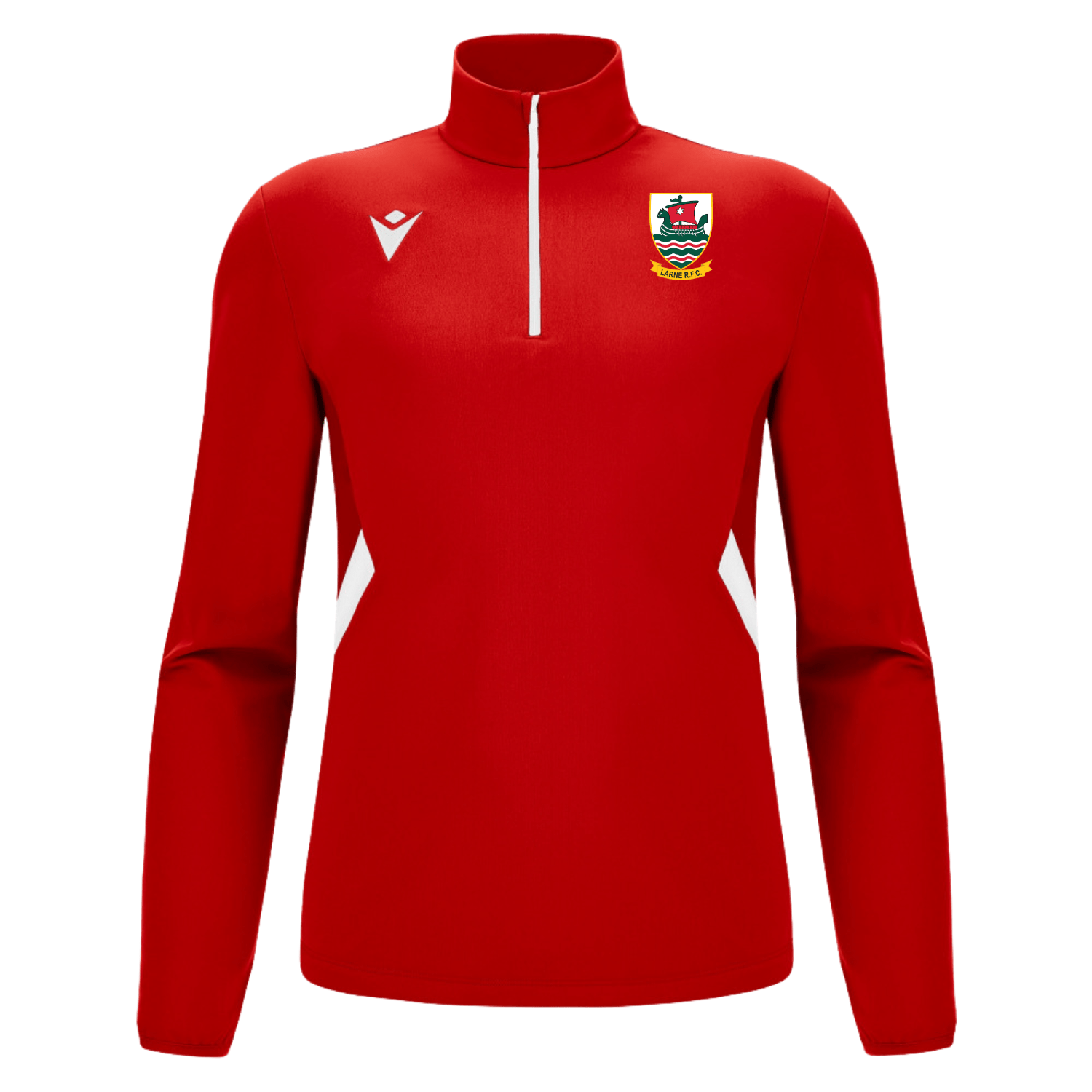 Larne Rugby Club - Poly Panel 1/4 Zip - Macron - Stash Shop