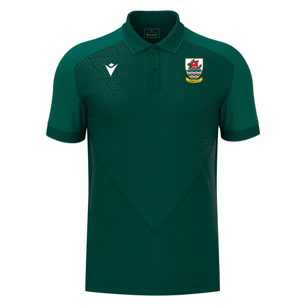 Larne Rugby Club - Poly Polo - Macron - Stash Shop
