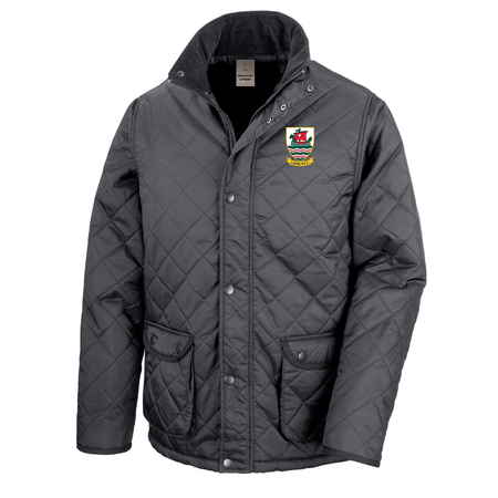 Larne Rugby Club - Quilted Jacket - Stash Inc. - Stash Shop