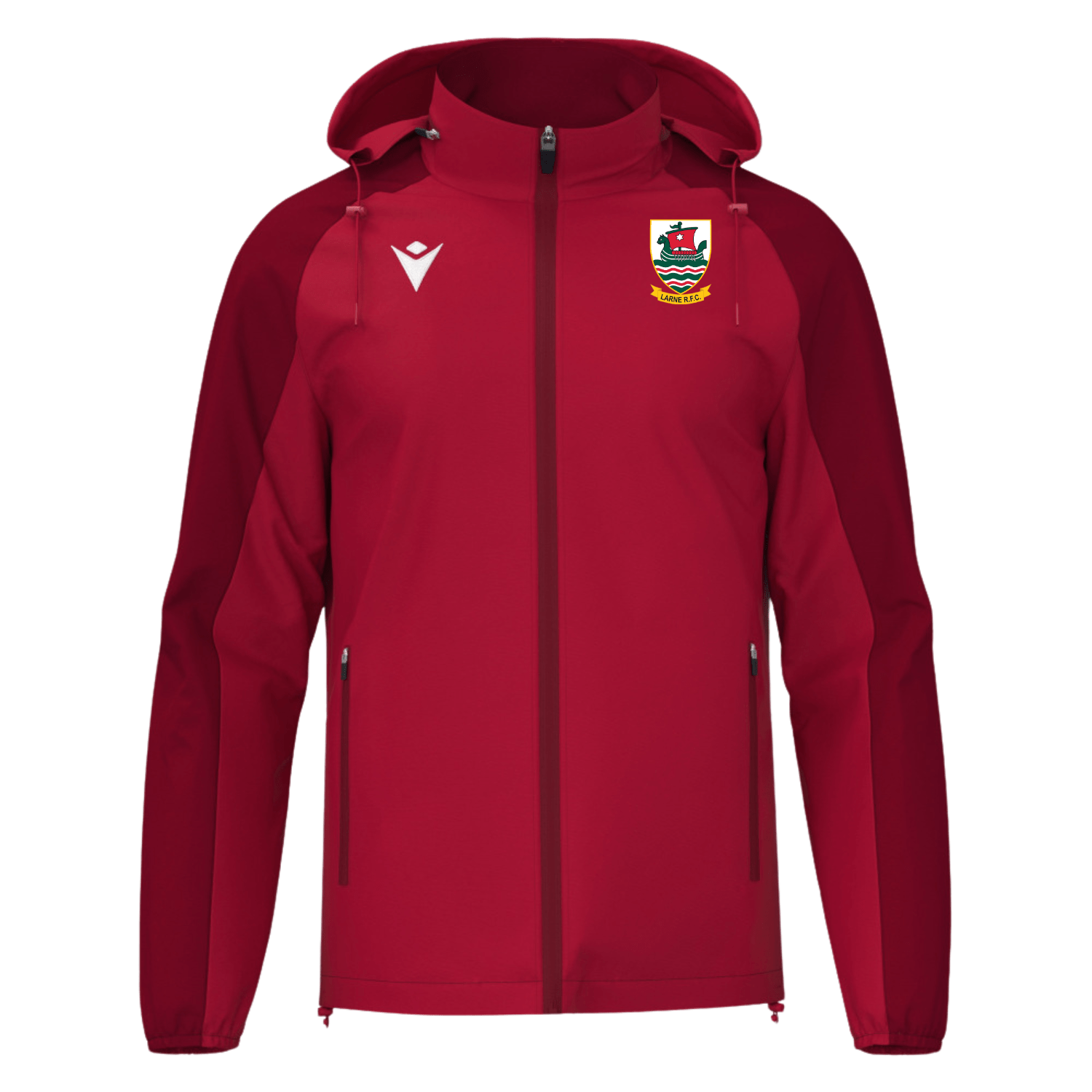 Larne Rugby Club - Rain Jacket - Macron - Stash Shop