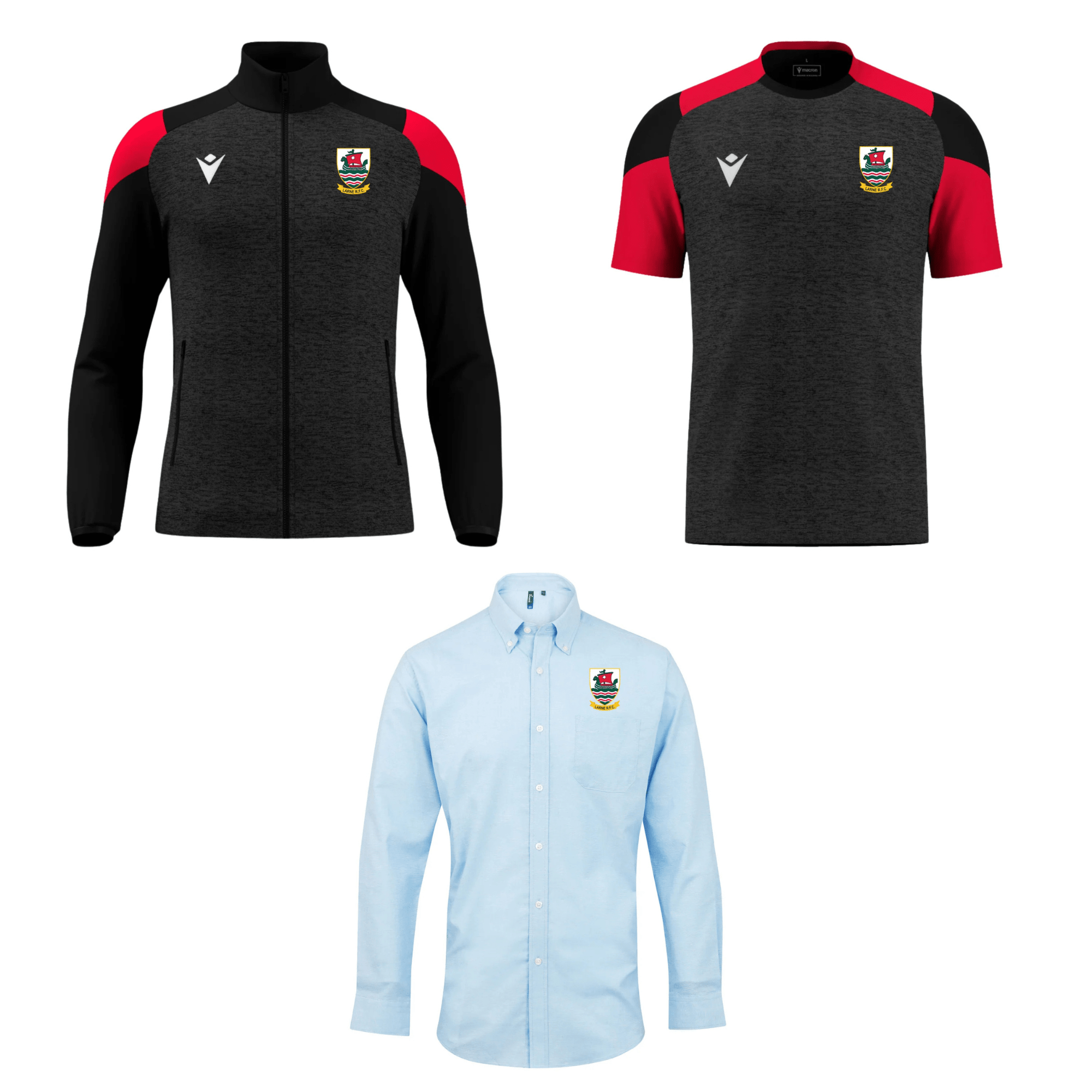 Larne Rugby club - Senior Player Bundle - Macron - Stash Shop