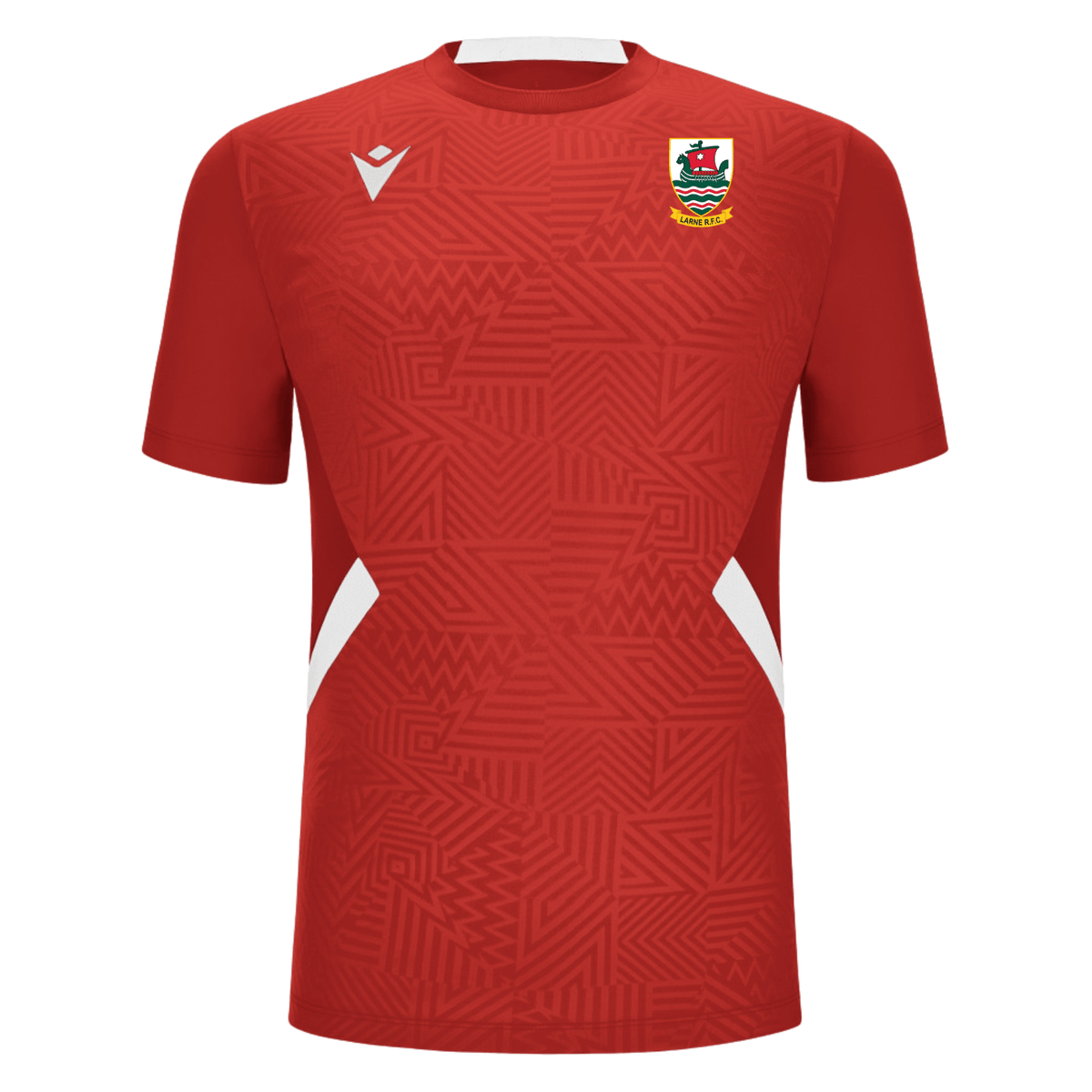 Larne Rugby Club - Shedir Poly Tee - Macron - Stash Shop