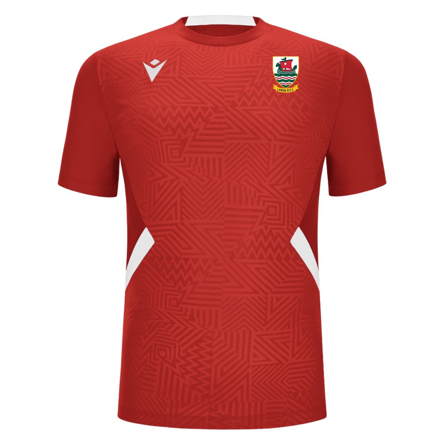 Larne Rugby Club - Shedir Poly Tee - Macron - Stash Shop