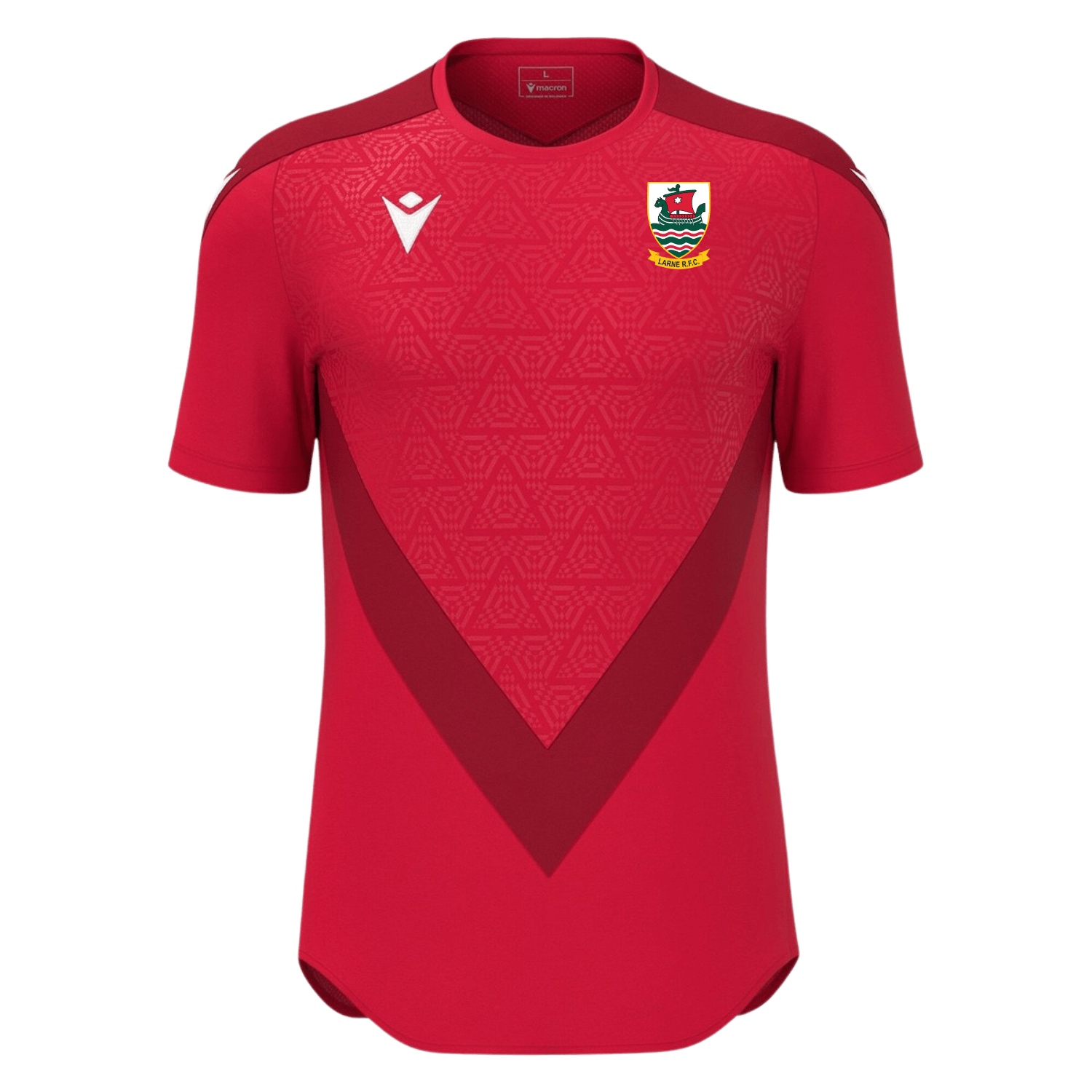 Larne Rugby Club - Tunder Tee - Macron - Stash Shop