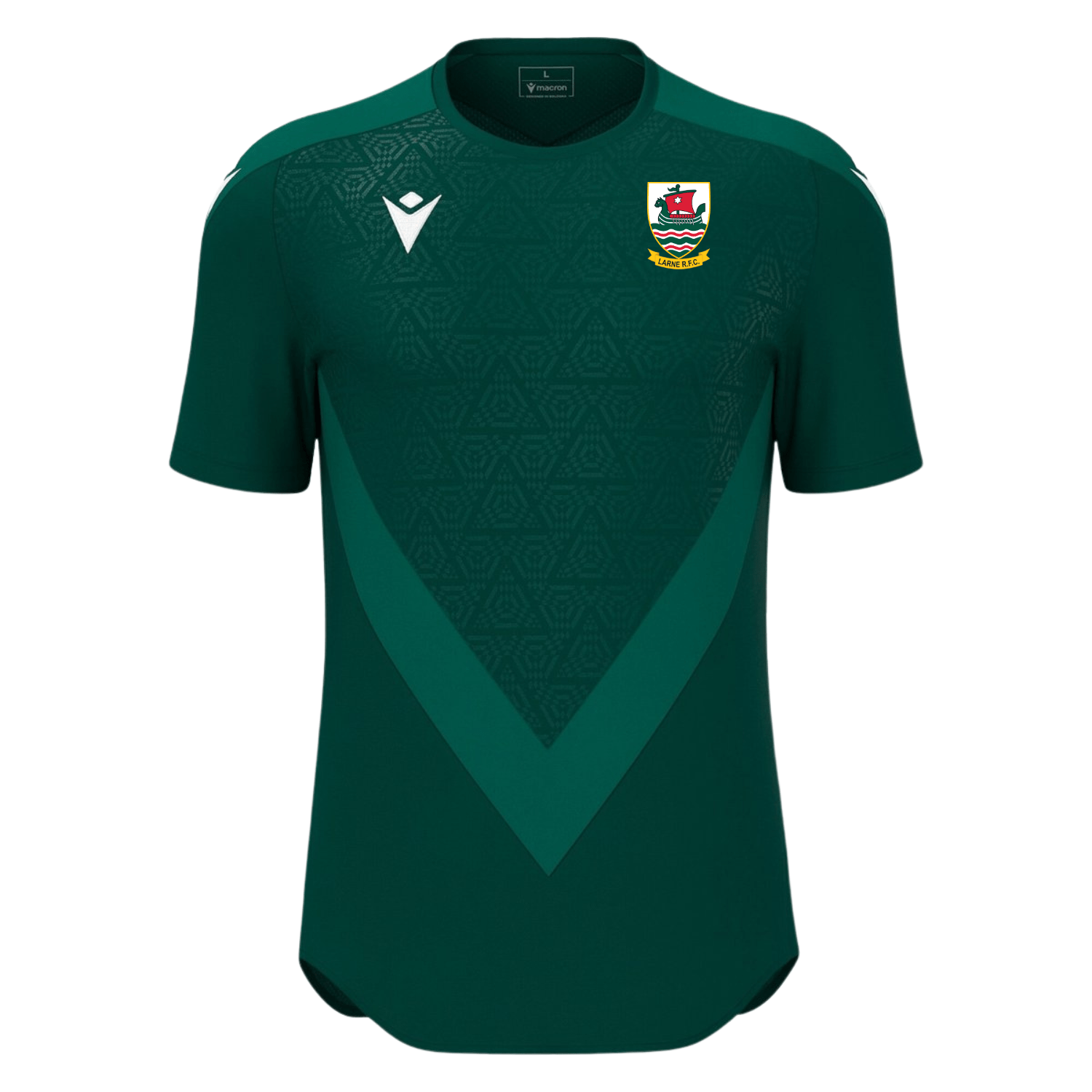 Larne Rugby Club - Tunder Tee - Macron - Stash Shop