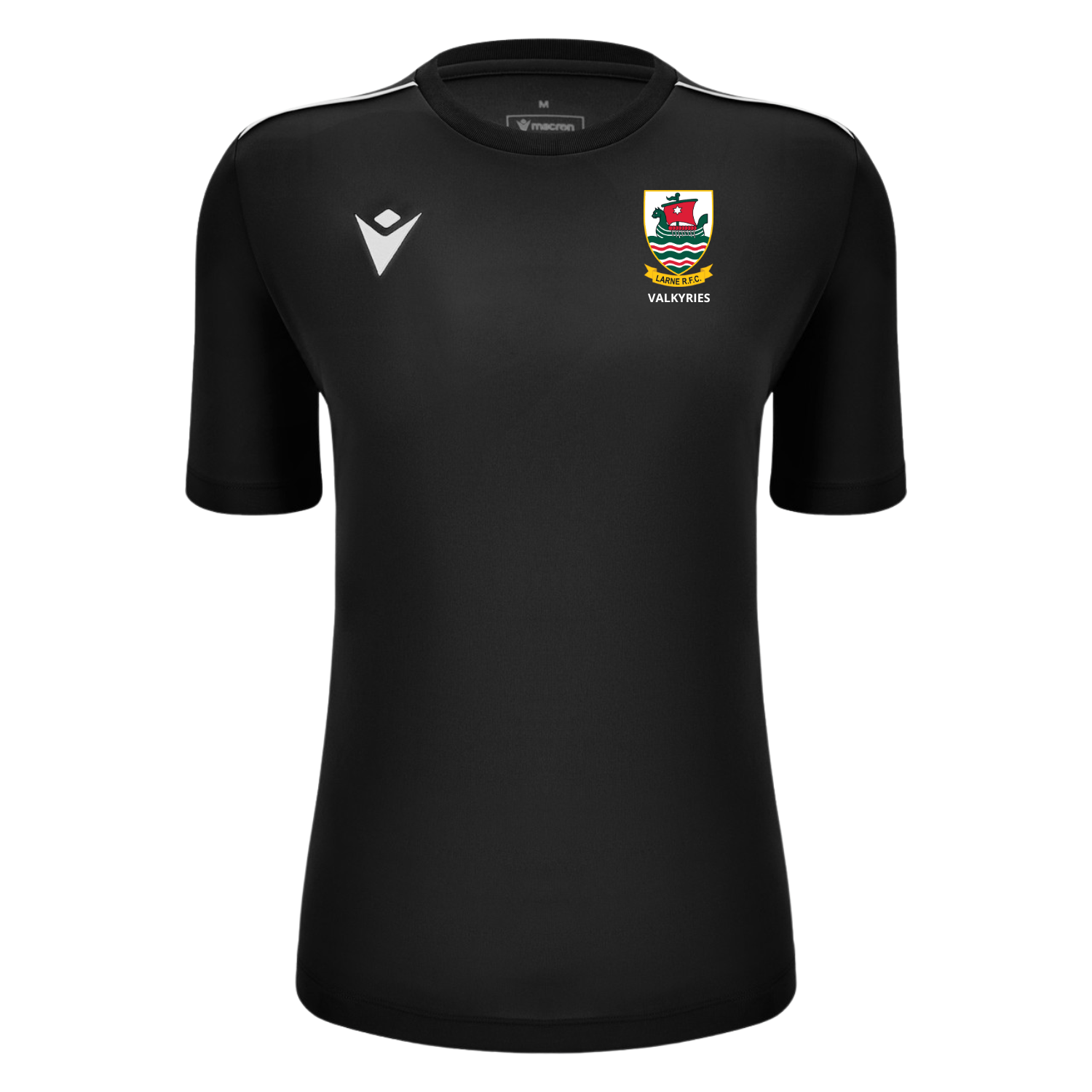 Larne Rugby Club - Valkyries Ladies Core Poly Tee - Macron - Stash Shop