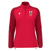 Larne Rugby Club - Valkyries Ladies Poly Tonal 1/4 Zip - Macron - Stash Shop