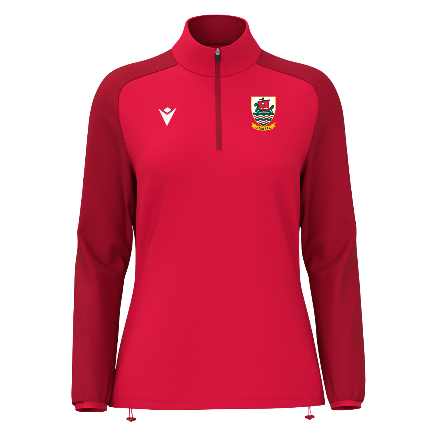 Larne Rugby Club - Ladies Poly Tonal 1/4 Zip