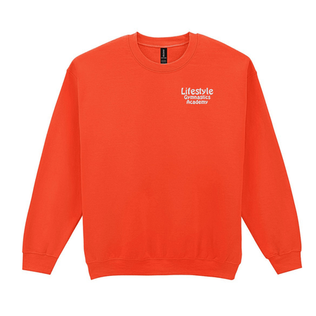 Lifestyle Gymnastics - Coach Sweatshirt - Orange - Stash Inc. - Stash Shop