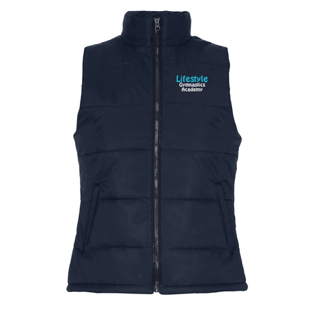 Lifestyle Gymnastics - Ladies Gilet - Stash Inc. - Stash Shop