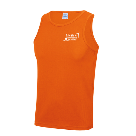 Lifestyle Gymnastics - Mens Coach Vest - Orange - Stash Inc. - Stash Shop