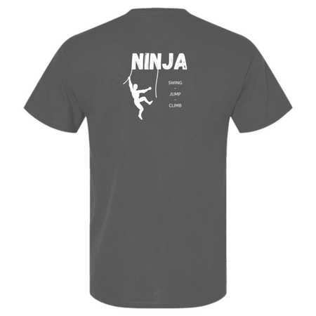 Lifestyle Gymnastics - Ninja T-Shirt - Charcoal - Stash Inc. - Stash Shop